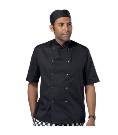 Veste de cuisinier homme noir Dennys