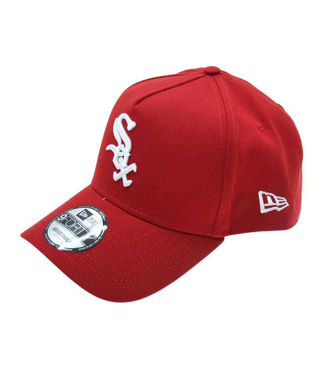 Unisex Adult Chicago White Sox Baseball Cap Red White New Era-1