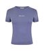 Womens/ladies Cotton T-shirt Dusky Blue Jack Wills-2