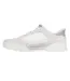 Mens Leather Flat Trainers Off White Skechers-2