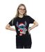 Disney - T-shirt LILO AND STITCH STITCH CHRISTMAS - Femme (Noir) - UTBI17760-2