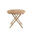 Table de Jardin Pliable Bambou 90cm Naturel