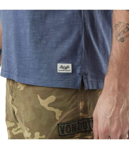 T-shirt homme col v avec logo en coton Tyron Vondutch