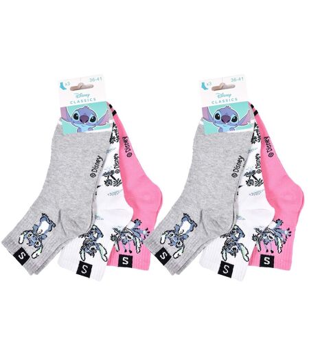 Chaussettes Pack Femme LILO ET STITCH Pack de 6 Paires 2687