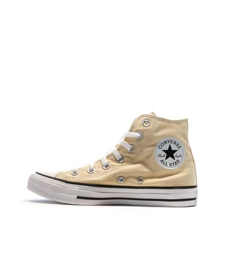 Baskets jaunes mixte converse chuck taylor all star