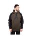 Mens Hooded Raglan Sweatshirt Army Moss Black CAT Lifestyle-1