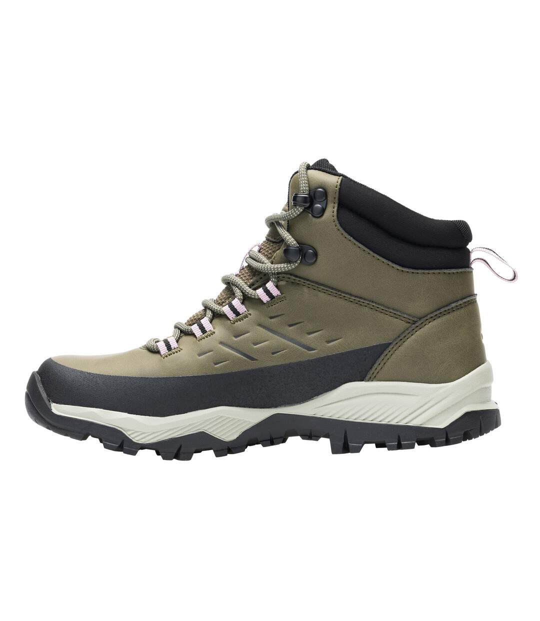 Womens/ladies Blake Walking Boots Olive Night Powder Lilac Regatta-4