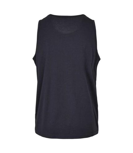 Build Your Brand Mens Basic Tank Top (Navy)