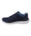 Mens Burns Agoura Leather Shoes Navy Blue Skechers-2