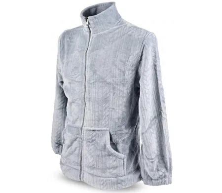 Pyjama Homme Hiver Polaire Doux ZIP Pack de 2