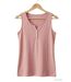 MAYFLOWER M2101A — Débardeur rose femme coton flammé : la douceur d'un style estival raffiné-2