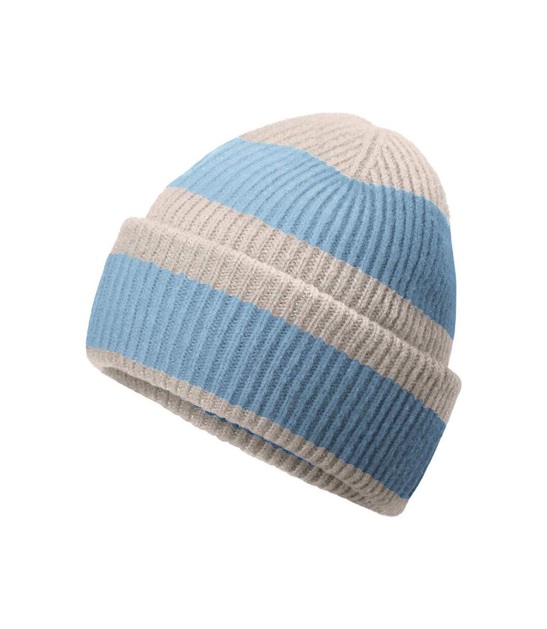 Bonnet Blanc Cassé Vieux Bleu Beechfield-3