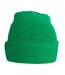 Bonnet Motif/style Uni Printers Vert Kelly Beechfield-1