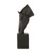 Tête de Cheval sur Socle Hollywood 95cm Noir-3