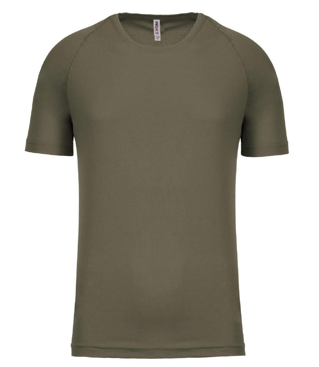 T-shirt sport - Running - Homme - PA438 - vert olive-1