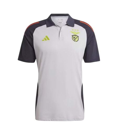 Polo Motif/style Sl Benfica 2024/2025 Homme Gris Uni Rouge Adidas