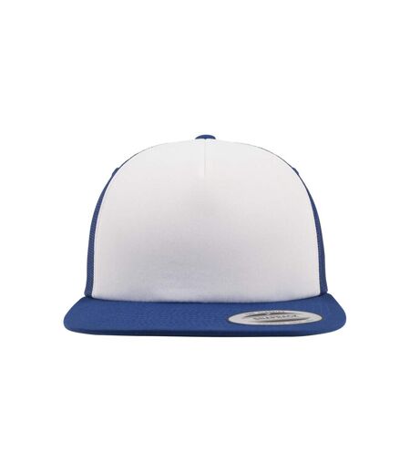Casquette Trucker Bleu Roi Blanc Flexfit