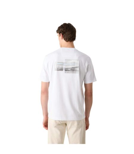 T-shirt Motif/style Impression De Photo Homme Blanc Boss