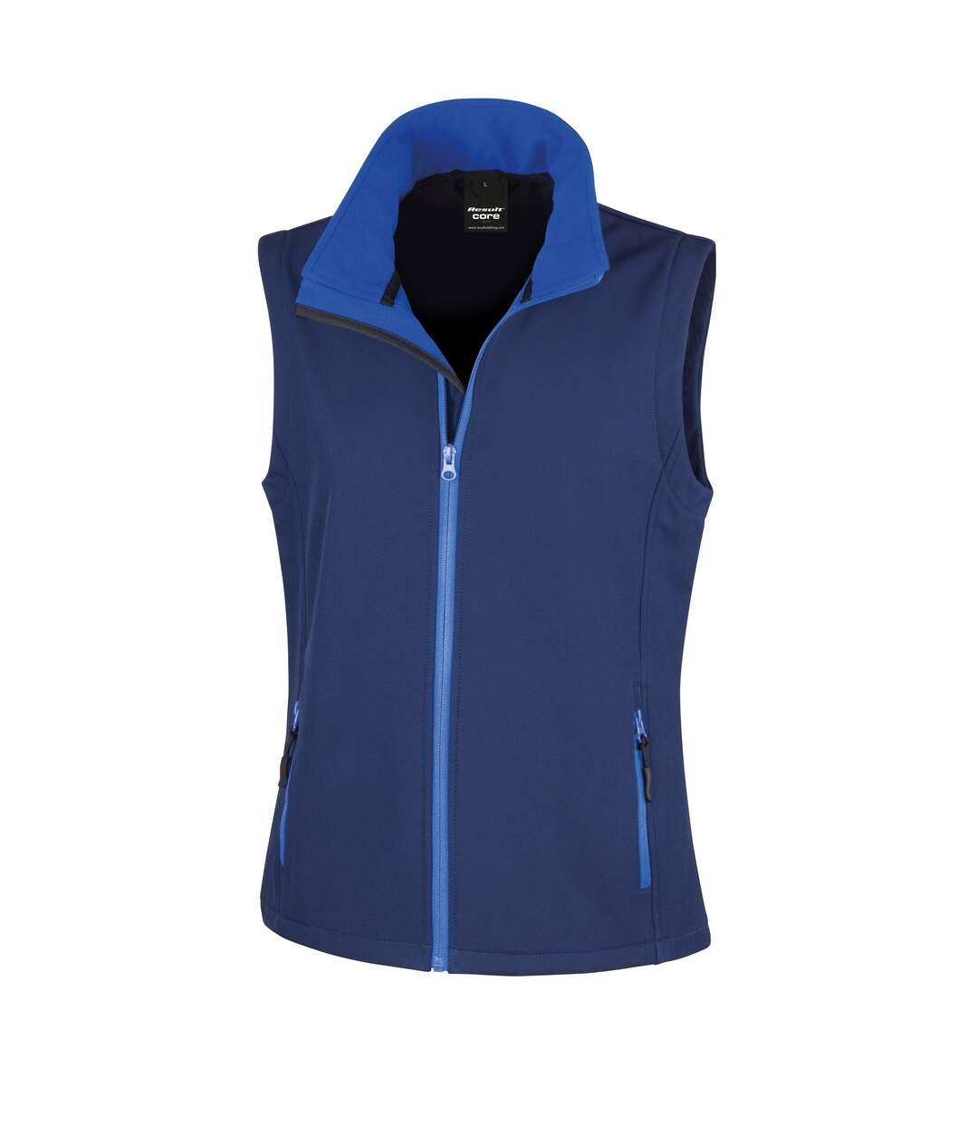 Result - Veste softshell sans manches - Femme (Bleu marine/Bleu roi) - UTRW3698