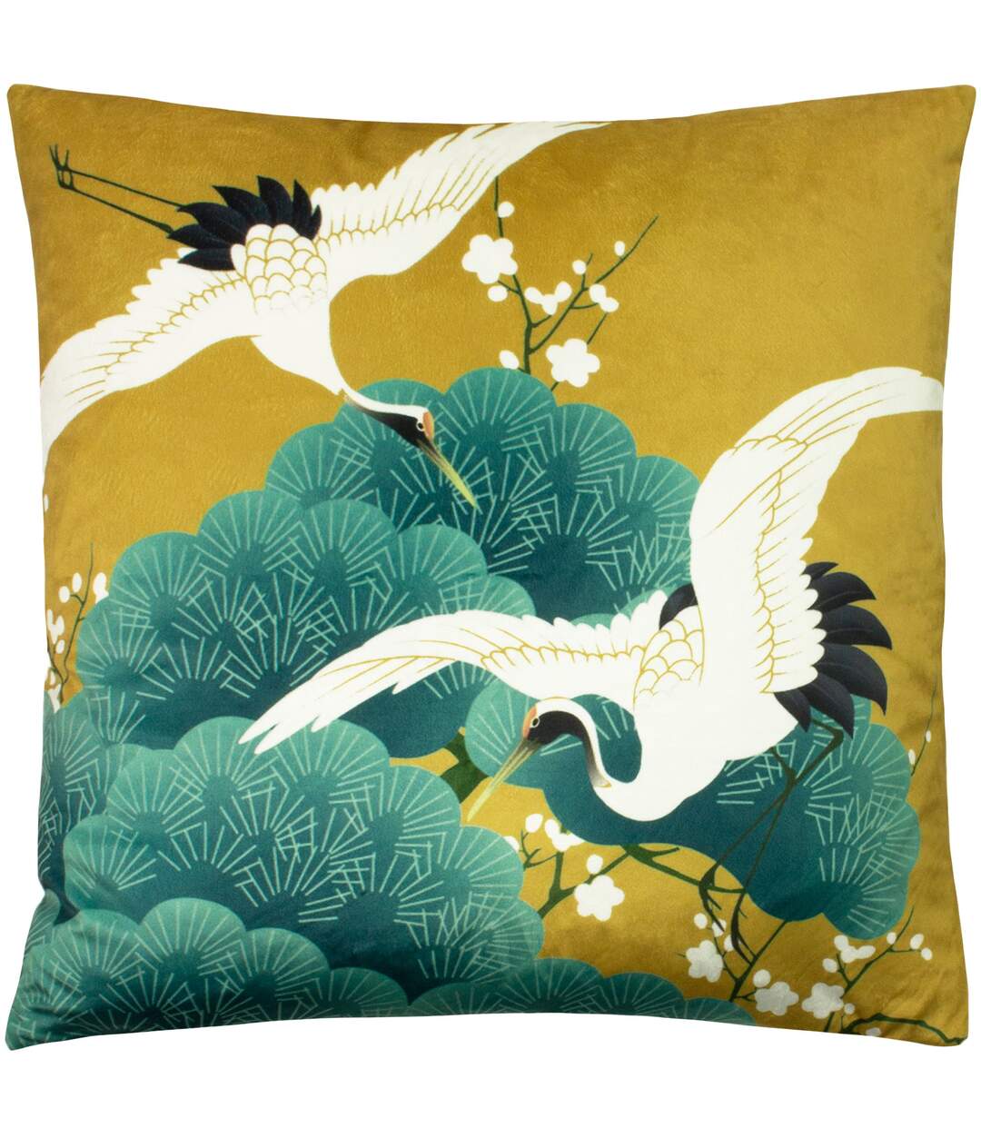 Paoletti Kensho Throw Pillow Cover (Gold) - UTRV2164-1