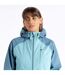 Dare 2B Womens/Ladies Veritas Era Recycled Waterproof Jacket (Meadowbrook Green/Bluestone) - UTRG7128