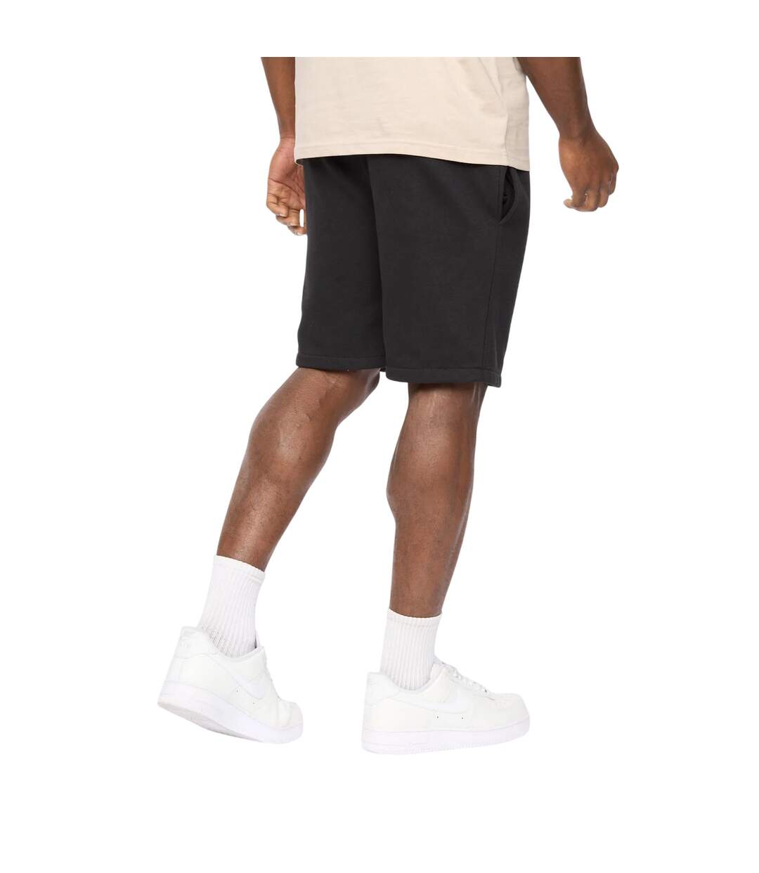 Short Décontracté Bardon Homme Noir Crosshatch-3