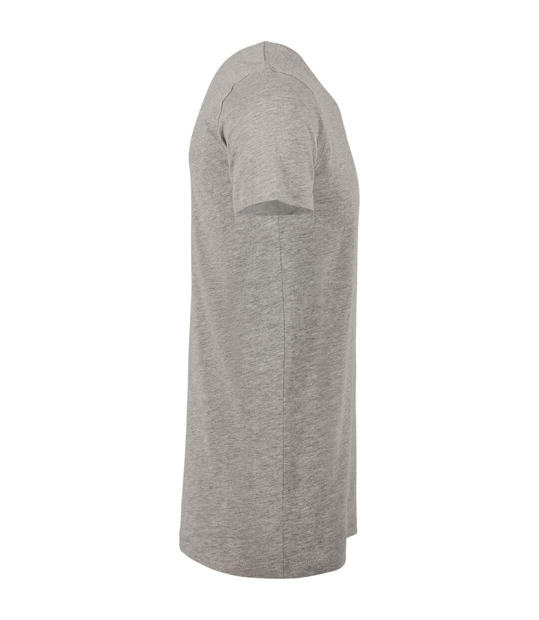 T-shirt Adulte Gris Chiné Build Your Brand-4