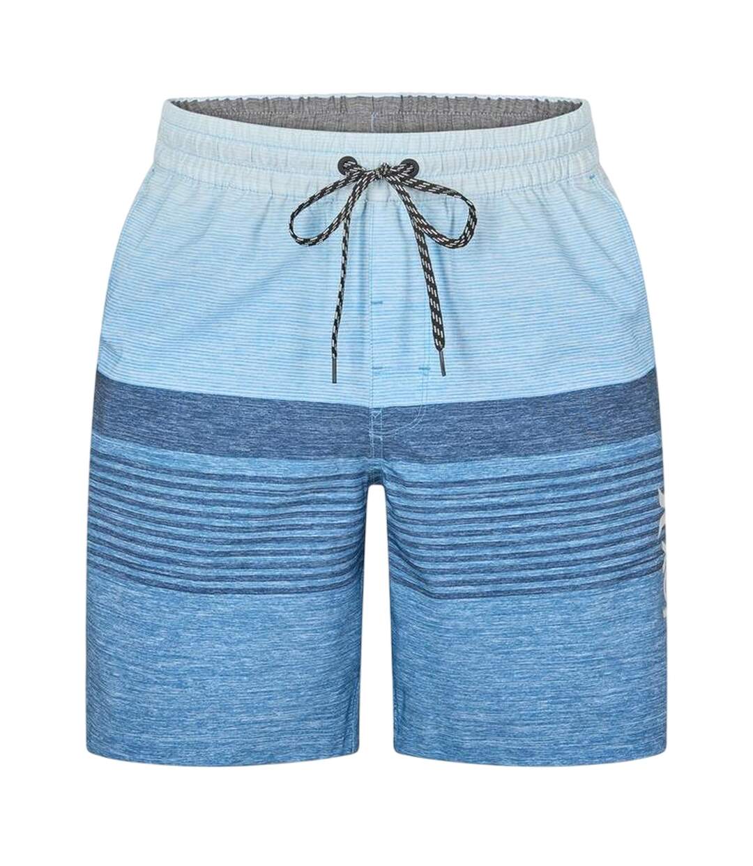 Mens Volley Ombre Stripe Swim Shorts Photo Blue Hurley-2