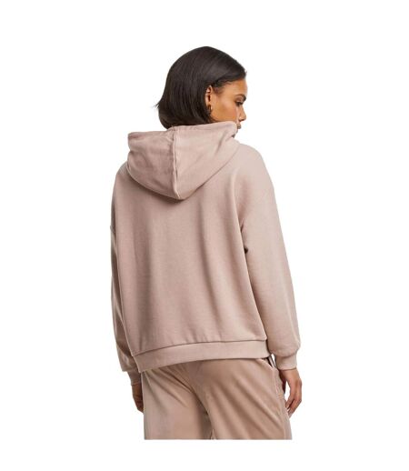 Sweat À Capuche Femme Rose Pâle Urban Classics