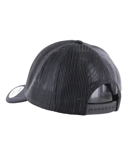 Casquette Trucker À Visière Incurvée En Mousse Noir Flexfit