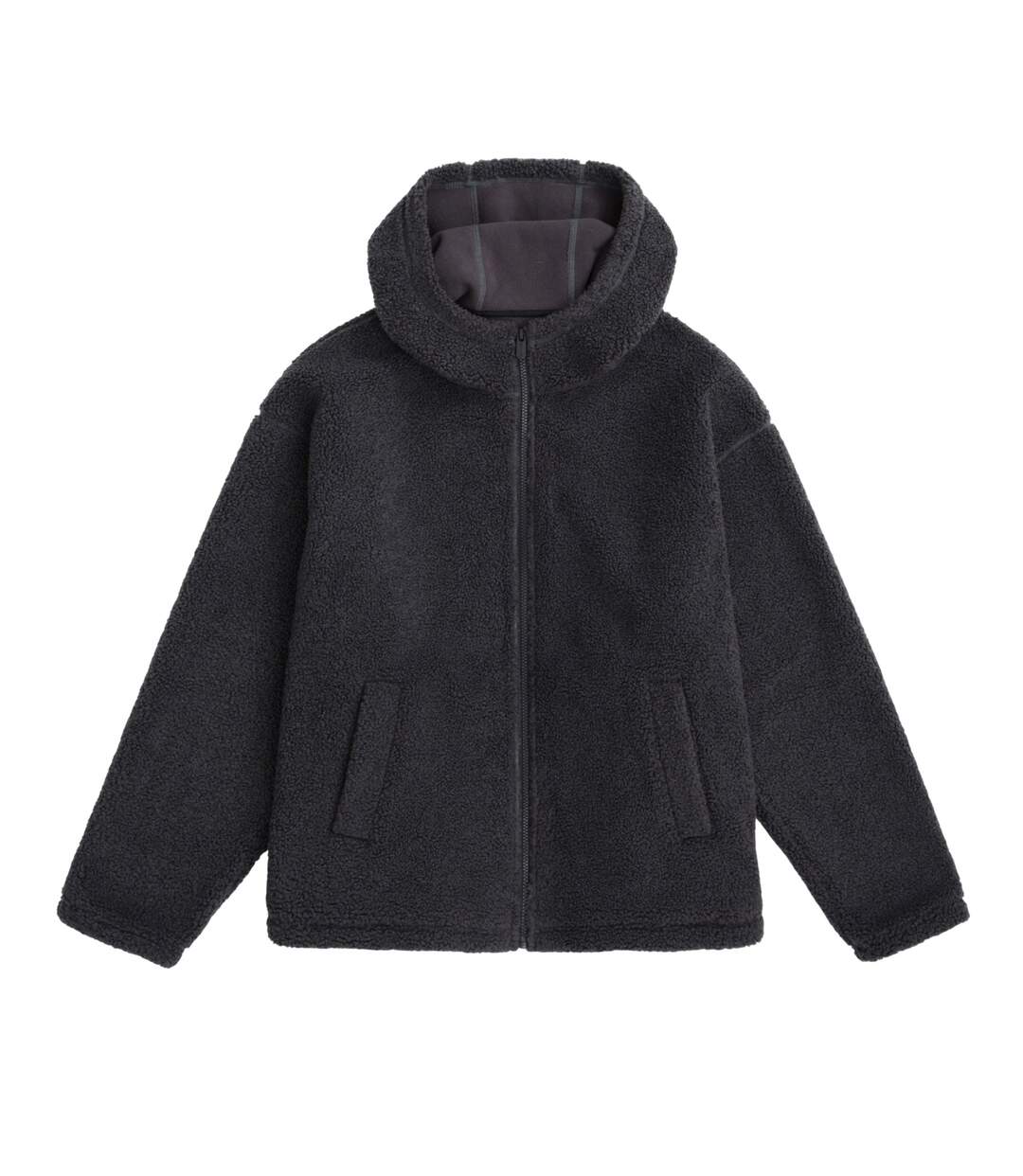 Haut Polaire Waeys Homme Charbon Animal-2