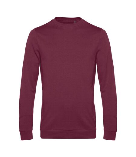 Sweat Manches Cousues Homme Bordeaux B&C