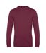 Sweat Manches Cousues Homme Bordeaux B&C-1