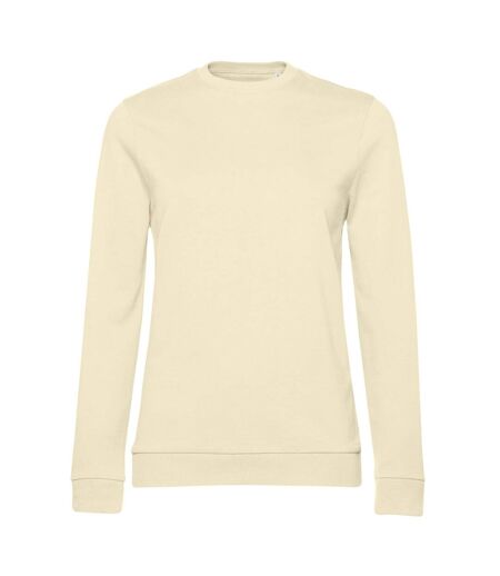 Sweat Femme Jaune Pâle B&C