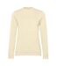 Sweat Femme Jaune Pâle B&C-1