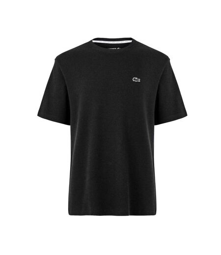 T-shirt Motif/style Quadrillage Homme Noir Lacoste