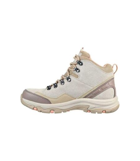 Baskets Trego Rocky Mountain Femme Beige Crème Skechers