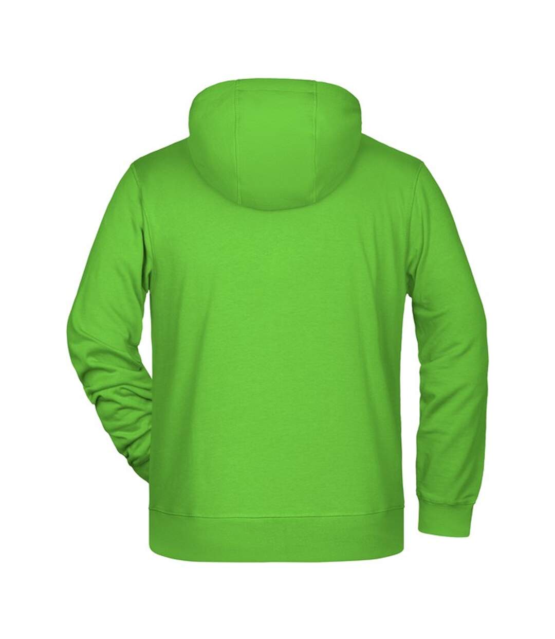 Veste À Capuche Homme Vert Citron James And Nicholson-2
