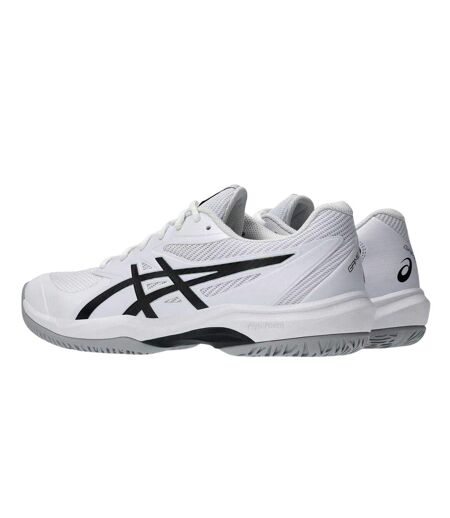 Mens Game Ff Tennis Shoes White Black Asics