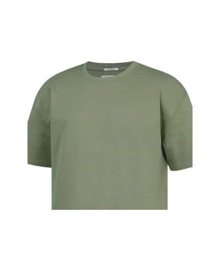 Mens Single Jersey Boxy T-shirt Khaki Jack Wills