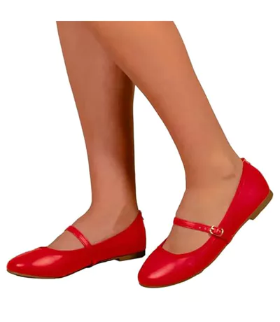 Ballerines Josie Femme Rouge Where's That From