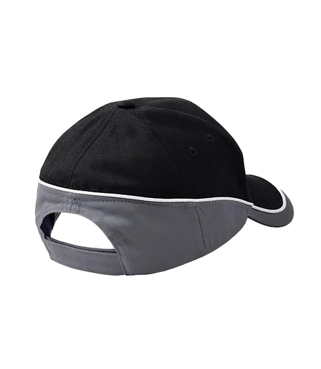 Lot de 2  casquettes de sport adulte noir/graphite Beechfiel-2