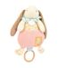Doudou boîte à musique lapin Ciboulette polyester collection DANS MON JARDIN-1