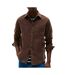 Chemise marron homme tommy hilfiger cord-1