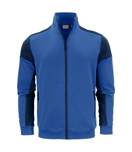 Sweat Zippé Homme Cobalt Bleu Marine Printer PRIME