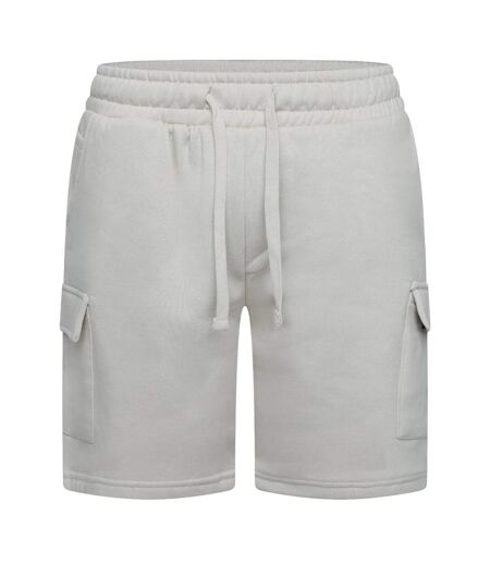 Short À Poches Bardon Homme Gris Pâle Crosshatch
