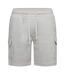 Short À Poches Bardon Homme Gris Pâle Crosshatch-1
