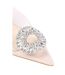 Where´s That From Womens/ladies Opal Embellished Perspex Low Heel Sandals Nude Where's That From-3