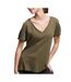 T-shirt kaki femme superdry studios - l-1