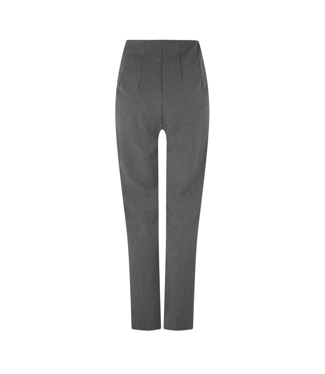Pantalon Vivarone Femme Gris Moyen Vila-3